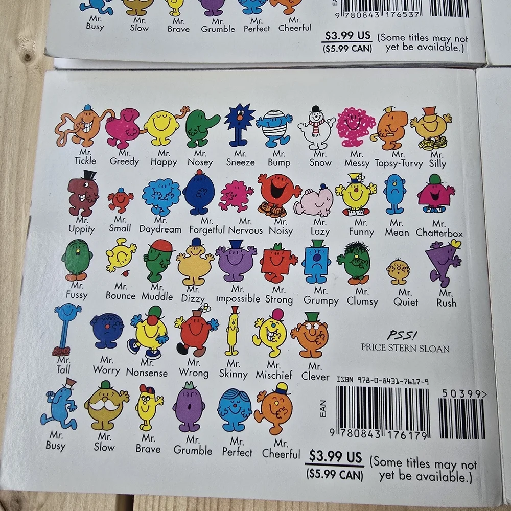 Little Miss & Mr. Books Roger Hargreaves Kids Books Lot Of 12 - Picture 6 of 7